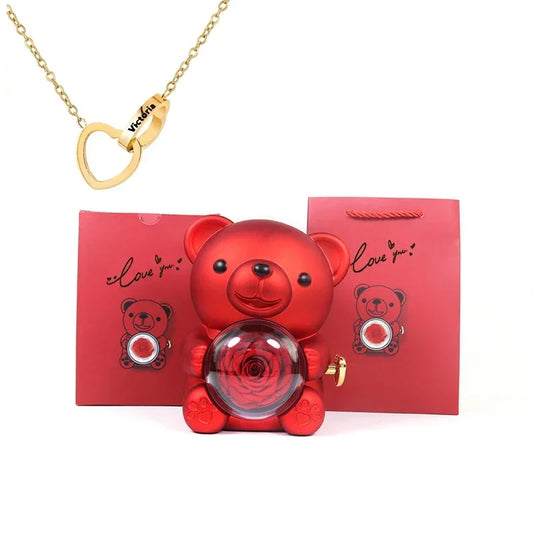 Lovely Bear Jewelry Boxes Valentine's Day